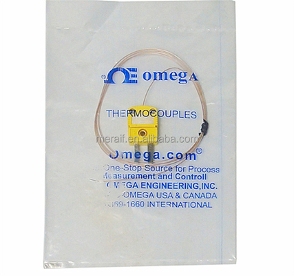 Détecteur à thermocouple à hautes températures avec le type thermocouple de la fibre de verre K de la prise GG-K-30-SLE d'Omega