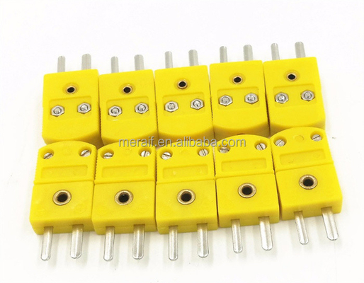 type en gros de K mâle de thermocouple/type femelle capteurs du mâle K de Mini Connectors Plug Thermocouple Temperature