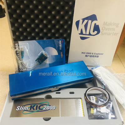 2000 profileurs thermiques kic kic mince de SMT du profileur 9ch de ré-écoulement de profileur thermique de four pour le four de ré-écoulement