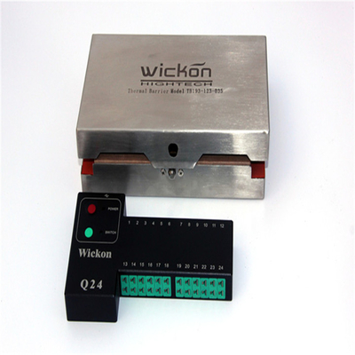 Ré-écoulement thermique de profilage thermique Oven Temperature Checker de profileur de système Wickon Q24 de traqueur de ré-écoulement de Wickon