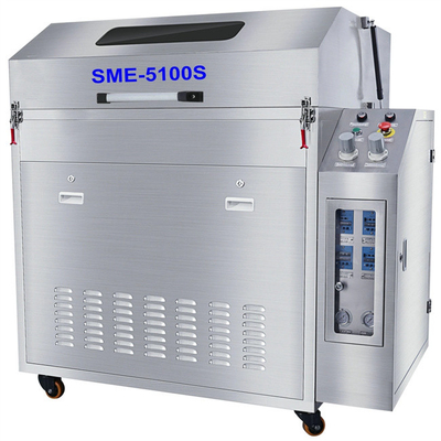Machine de élimination automatique et pneumatique de revêtement isogone de machine de décapant de GABARIT de SME-5100S de jet de SMT de palette de nettoyage