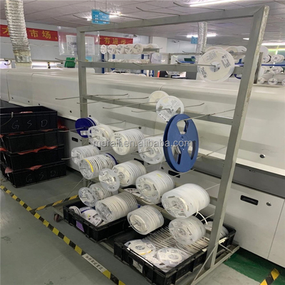 Chariot de haute qualité de chariot à support de rayonnage de stockage de bobine d'acier inoxydable SMT ESD