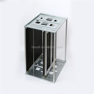 Porte-magazines antistatique industriel de carte PCB SMT ESD de circulation pour l'usage électronique