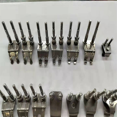Les doigts titaniques ondulent les doigts titaniques de soudure de soudure de vague de griffe de machine