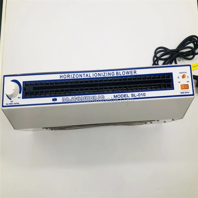 Ventilateur s'ionisant statique électrique horizontal du prix usine SL-010/ionizer antistatique/fan antistatique de dépoussiérage