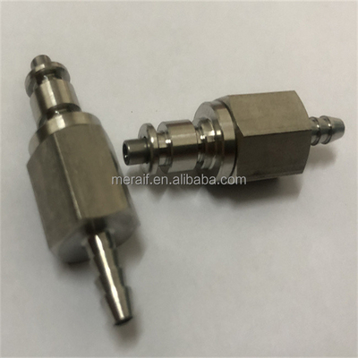 MCD2202 tuyau intégré Valved Barb Coupling Insert 1/8 identification Barb