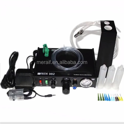 La soudure automatique précise de distributeur de colle de 983 Digital collent le contrôleur liquide Glue Dropper Fluid que le distributeur usine la vente en gros de machine