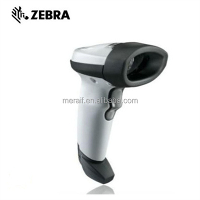 Scanner tenu dans la main de code barres de scanner de code barres attaché par encre en poudre linéaire du symbole Li2208 de zèbre 2d