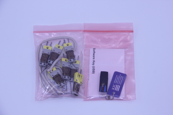 La température de carte PCB de canaux du début 6 de KIC profilant le profileur thermique de SMT KIC en ligne