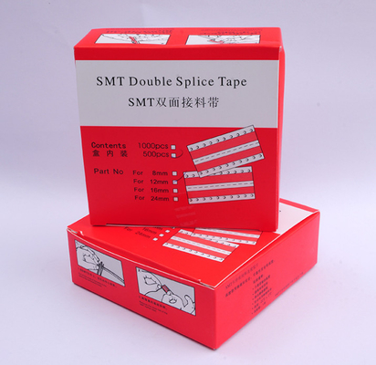 Bande antistatique de transporteur de la bande 16mm Smt d'épissure de double d'Esd Smt 500pcs/boîte