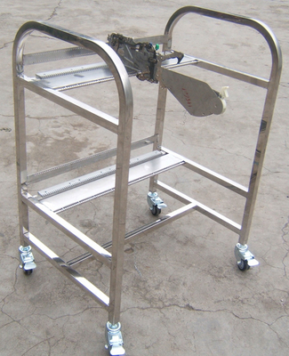 Roulettes flexibles en métal du chariot quatre de conducteur de Juki de porte-magazines d'Esd de préparation de conducteur
