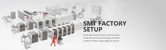 SMD SMT a mené la chaîne de production d'ampoule 52000CPH
