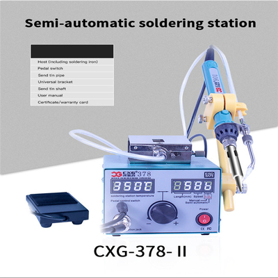 Station de soudure de grand du couple CXG378 80W conducteur de bidon