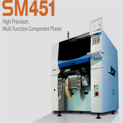 Machine de transfert utilisée originale de Samsung SM451 de machine de mounter de puce pour la chaîne de production de SMT