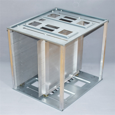 Porte-magazines en aluminium de carte PCB ESD de plateaux résistants à la chaleur de carte PCB de SMT